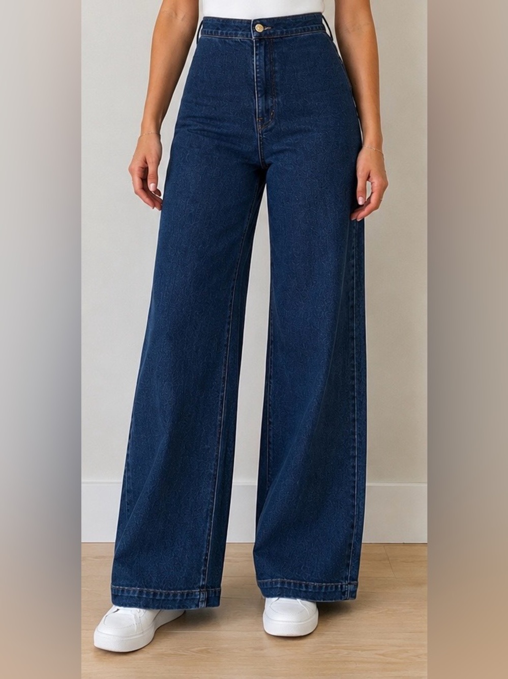 Madewell Emmett Wide-Leg Jeans dark wash high rise size 28